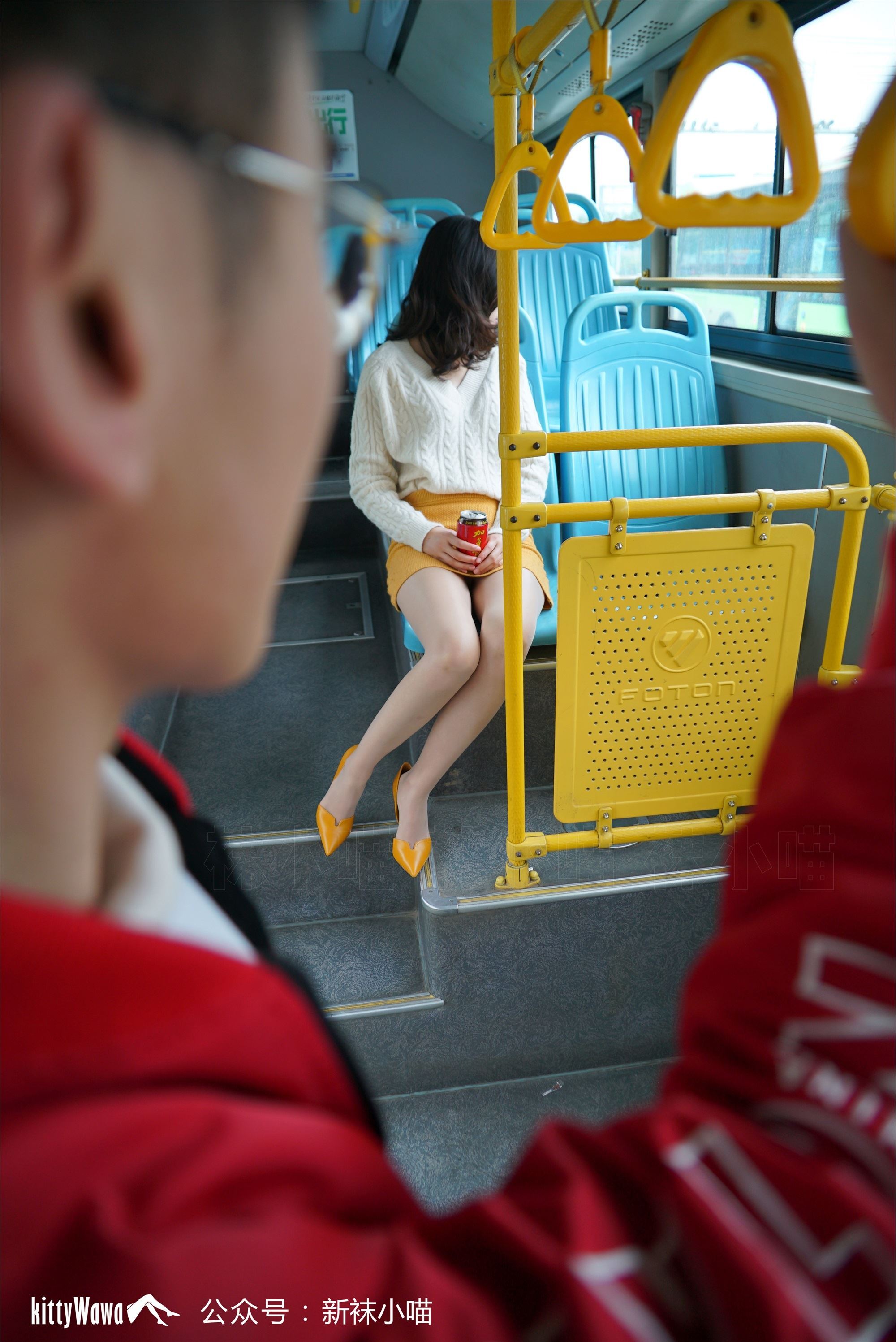 kittyWawa袜小喵故事集  KTS006 公交车追随者